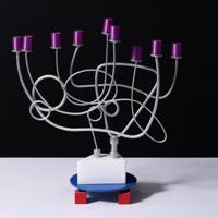 Peter Shire Chanukah Menorah - Sold for $1,920 on 05-16-2026 (Lot 266).jpg